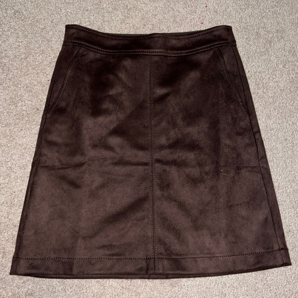SUEDE SKIRT LOFT